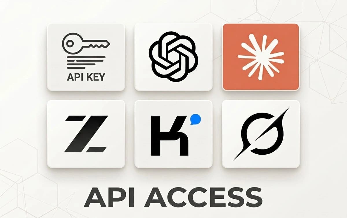 Tampilan produk API Key GPT, Claude, Kimi, GLM, Grok ($100 Credits)